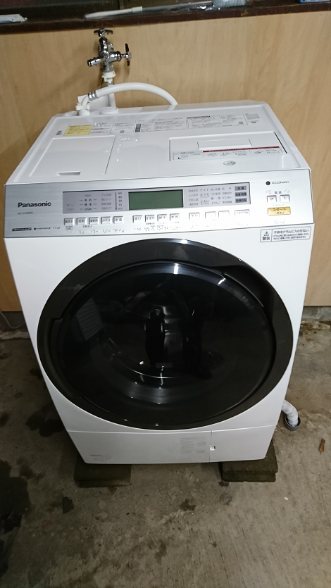 せっかくならななめドラム洗濯乾燥機に【Panasonic NA-SVX890L-W 